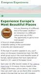 Mobile Screenshot of european-experiences.com